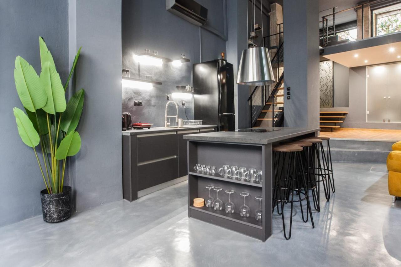 Trendy Industrial Apt Next To Museum Of Acropolis Афины Экстерьер фото